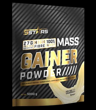 5Stars Mass Gainer – Gejner Vanila (5kg) - Titan Premium