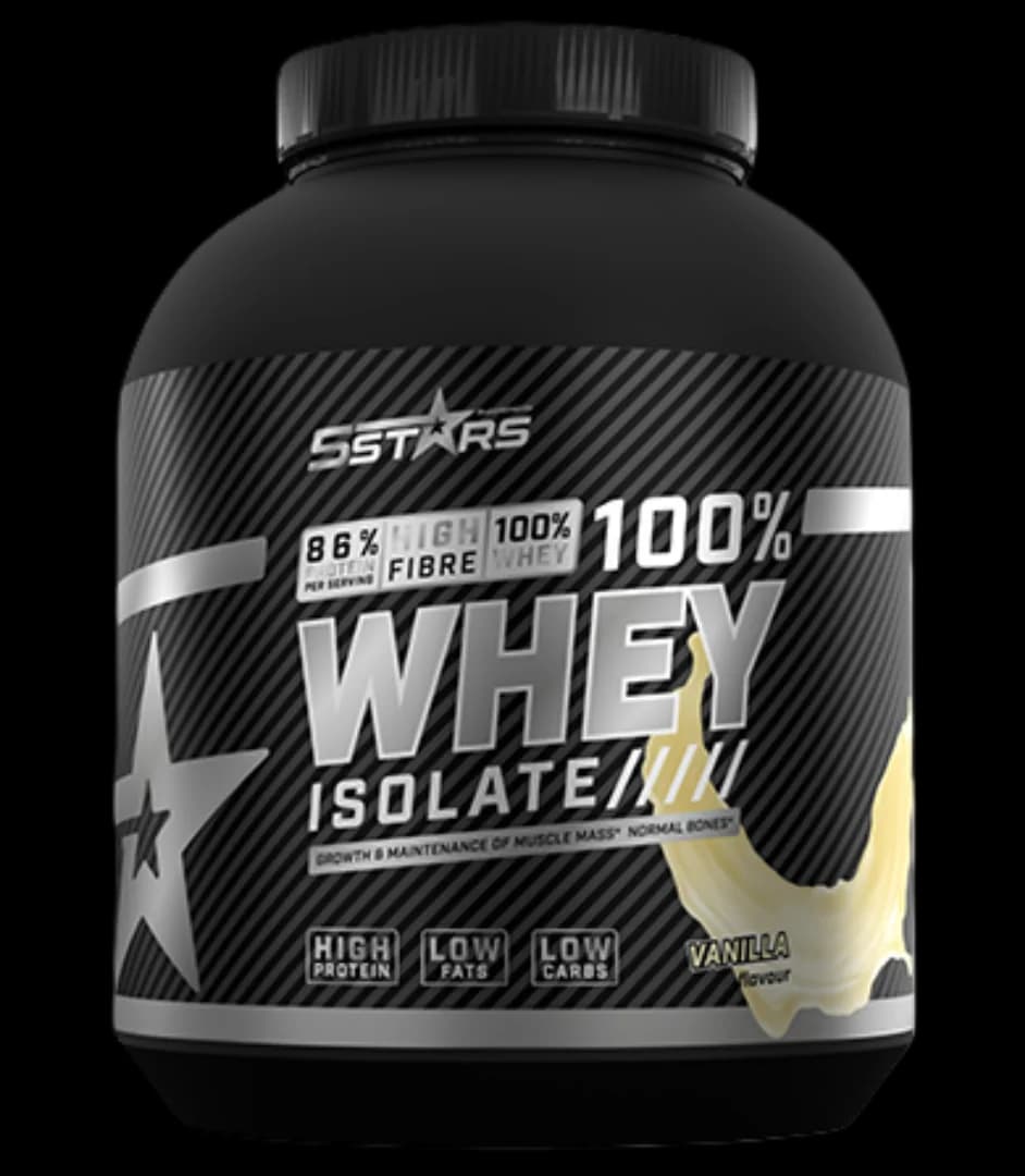 5Stars Whey Isolate - Vanila (2kg) - Titan Premium