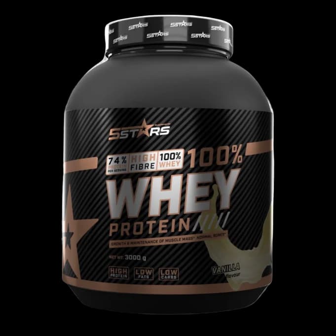 5Stars Whey - Vanila (3kg) - Titan Premium