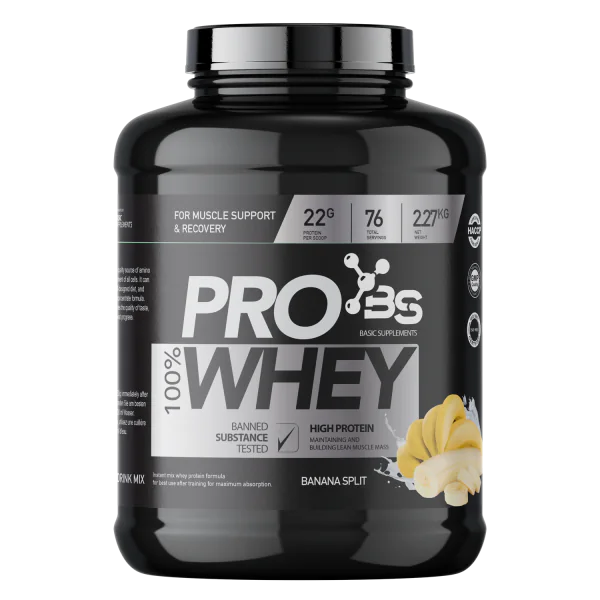 Basic PRO Whey - Banana (2.27kg) - Titan Premium