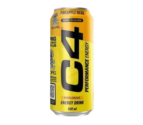 C4 Energy Drink Pineapple Head - Titan Premium