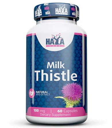 HAYA LABS Milk Thistle 100mg (60caps) - Titan Premium