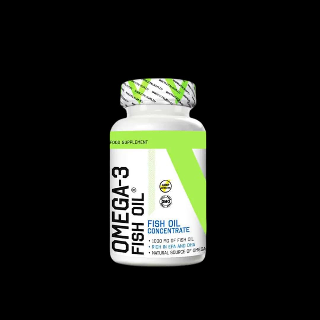 Vitalikum Omega 3 Fish Oil 100gelcaps 1000mg - Titan Premium